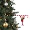 Mr. Christmas 6" Animated Candy Cane Elf Acrobat